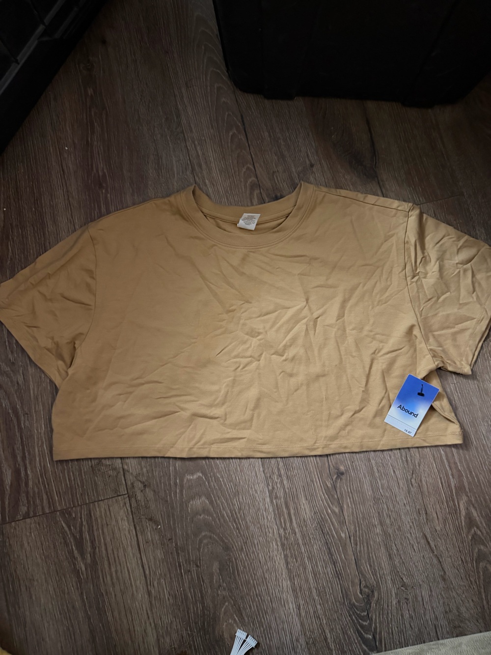 Abound Short Sleeve Crewneck Tee in Tan